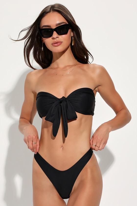 Nova Black Bikini Bottom Product Image