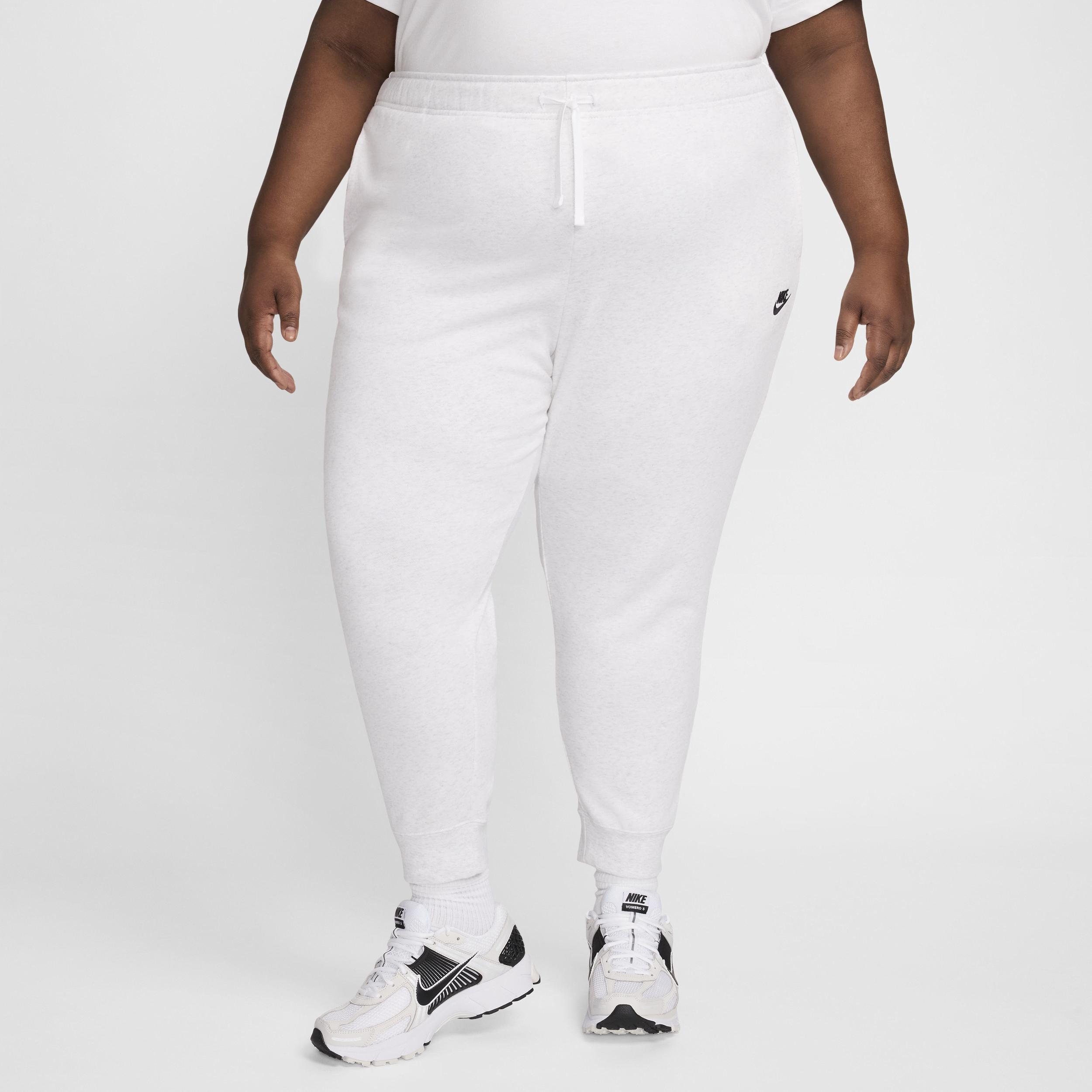 Womens Nike Sportswear Club Fleece Mid-Rise Jogger Pants (Plus Size) Product Image