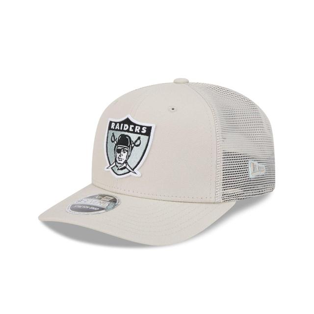 Las Vegas Raiders Canvas 9SEVENTY Trucker Hat Male Product Image