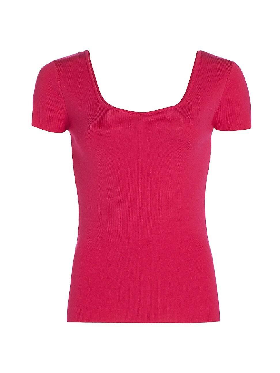 Womens The Valentina Rib-Knit Top Product Image