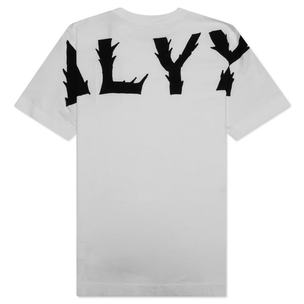 Back Logo Graphic S/S T-Shirt - White Male Product Image