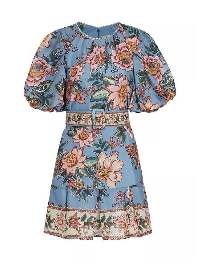 Wonderful Bouquet Belted Minidress Product Image