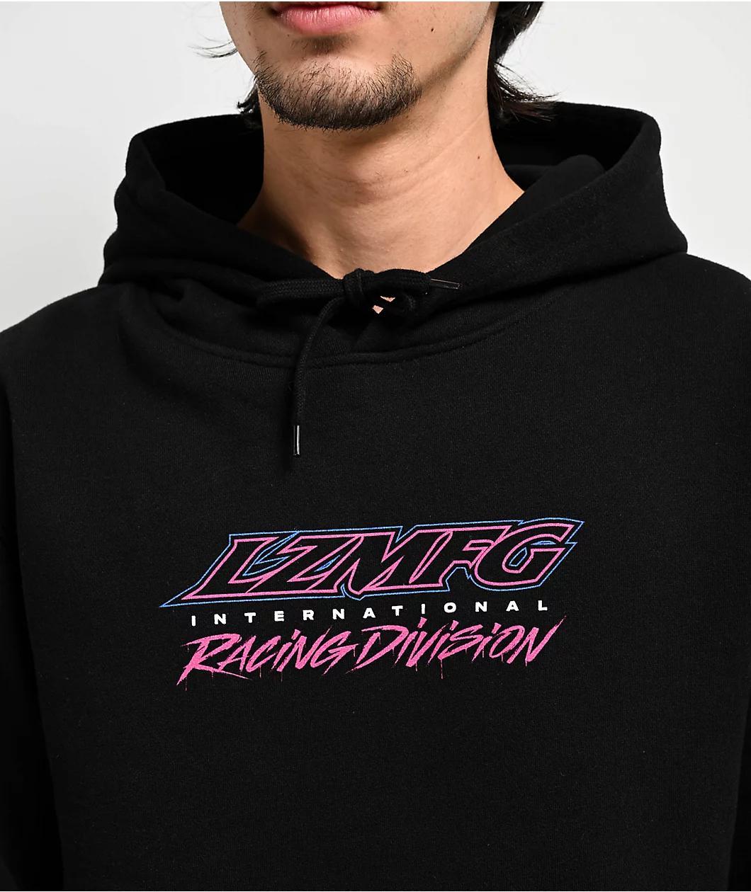 LZMFG Racing Division Black Hoodie Product Image