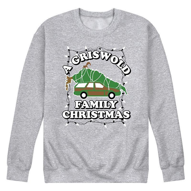 Mens National Lampoons Christmas Vacation Griswold Van Fleece Sweatshirt Product Image