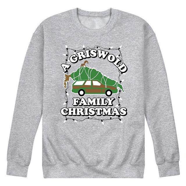 Mens National Lampoons Christmas Vacation Griswold Van Fleece Sweatshirt Product Image