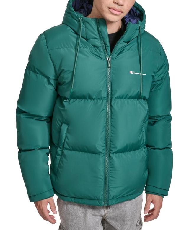 Champion Mens Quilted Full-Zip Hooded Puffer Jacket Product Image