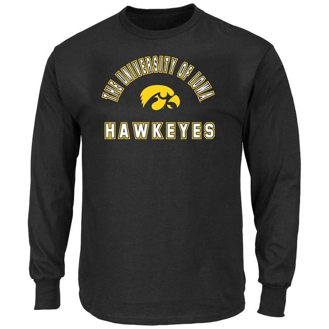 NCAA Iowa Hawkeyes Mens Big and Tall Long Sleeve T-Shirt - 2X Product Image