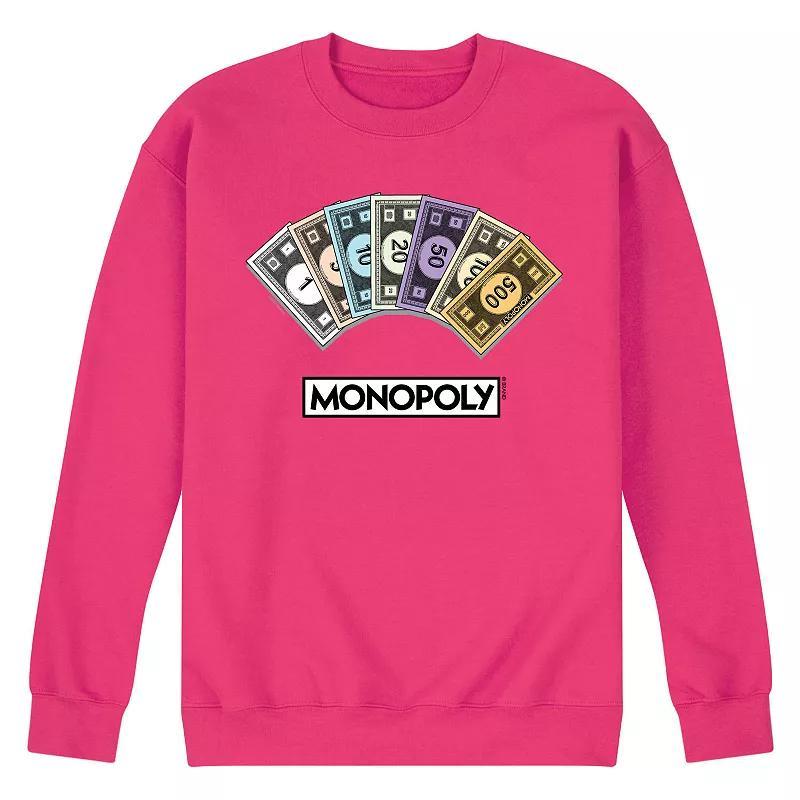 Mens Monopoly Money Stack Fleece Sweatshirt Product Image