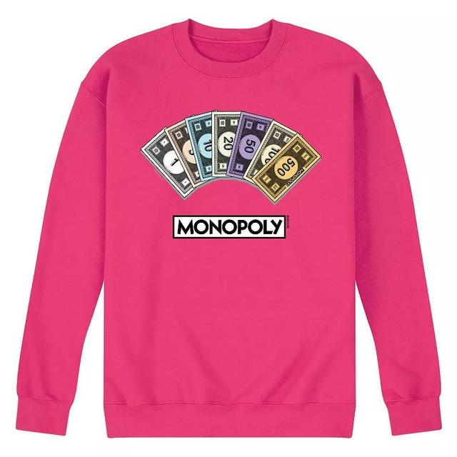 Mens Monopoly Money Stack Fleece Sweatshirt Product Image