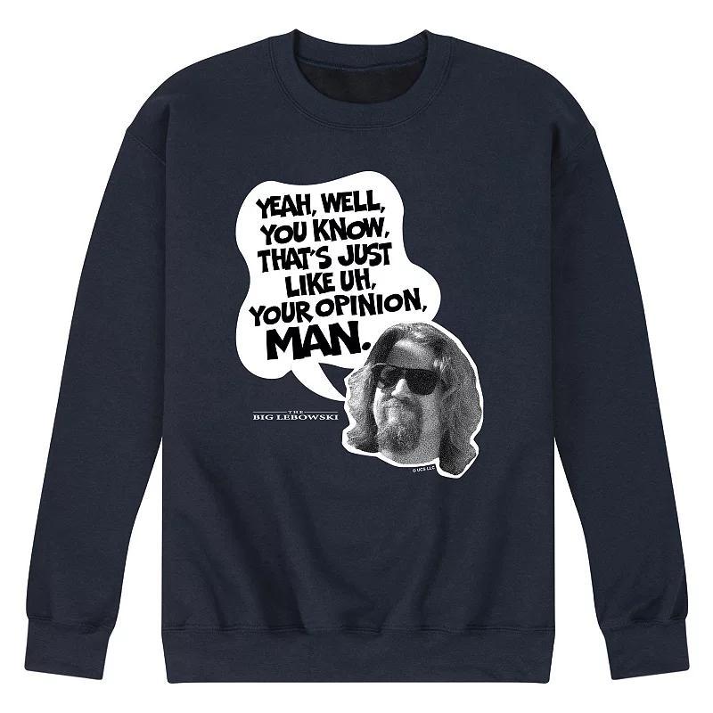 Mens The Big Lebowski Your Opinion Man Fleece Product Image