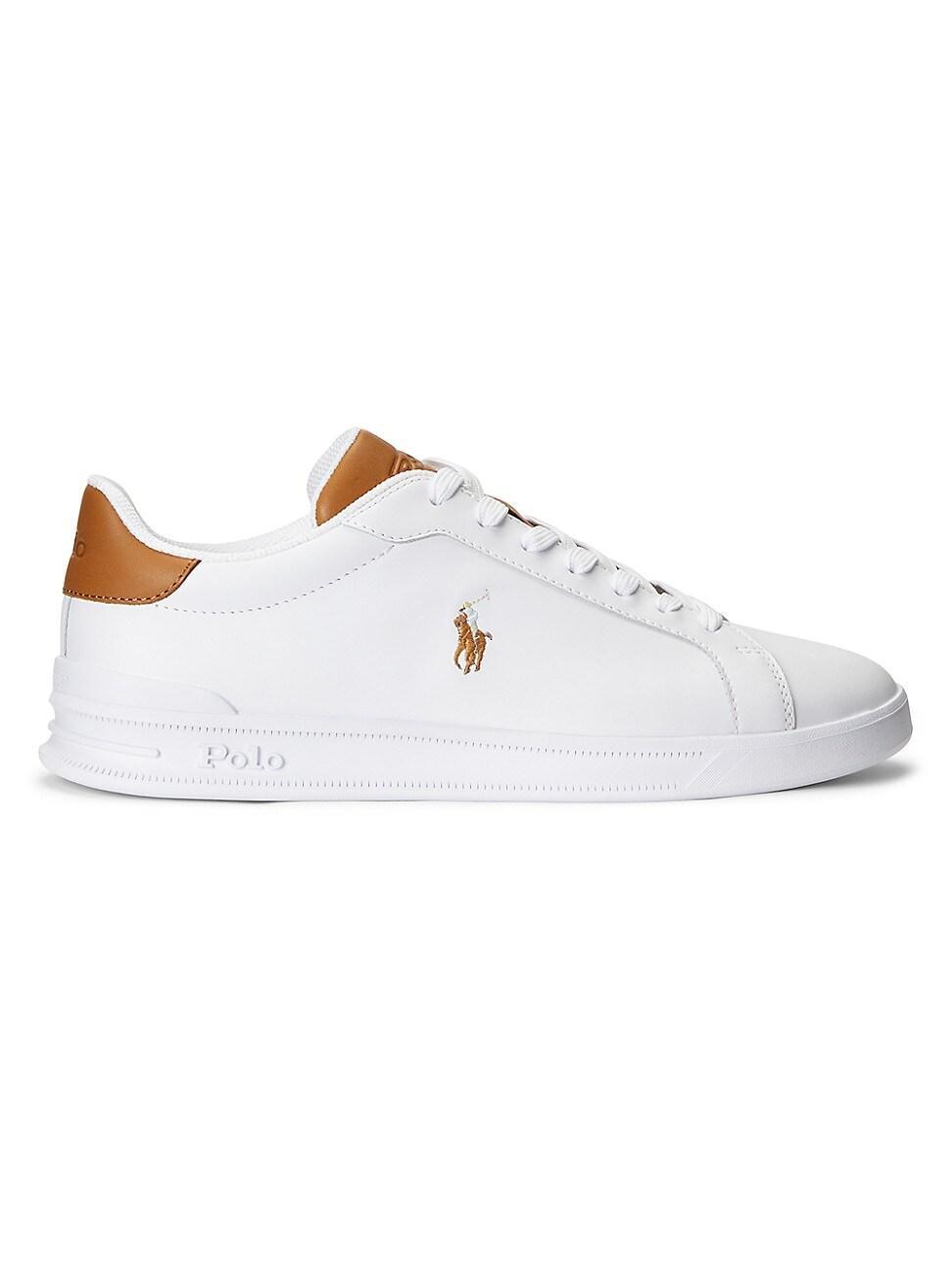 Polo Ralph Lauren Mens Heritage Court II Leather Sneakers Product Image