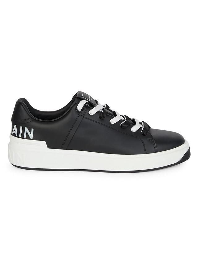 Mens B Court Leather Low-Top Sneakers Product Image