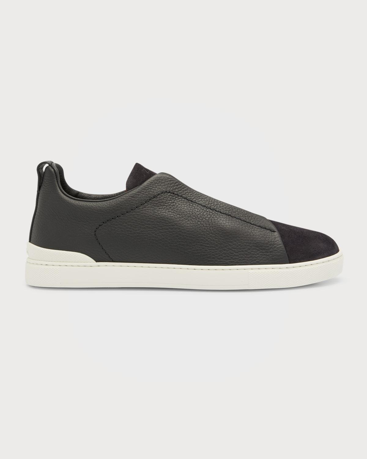 ZEGNA Triple Stitch Slip-On Sneaker Product Image