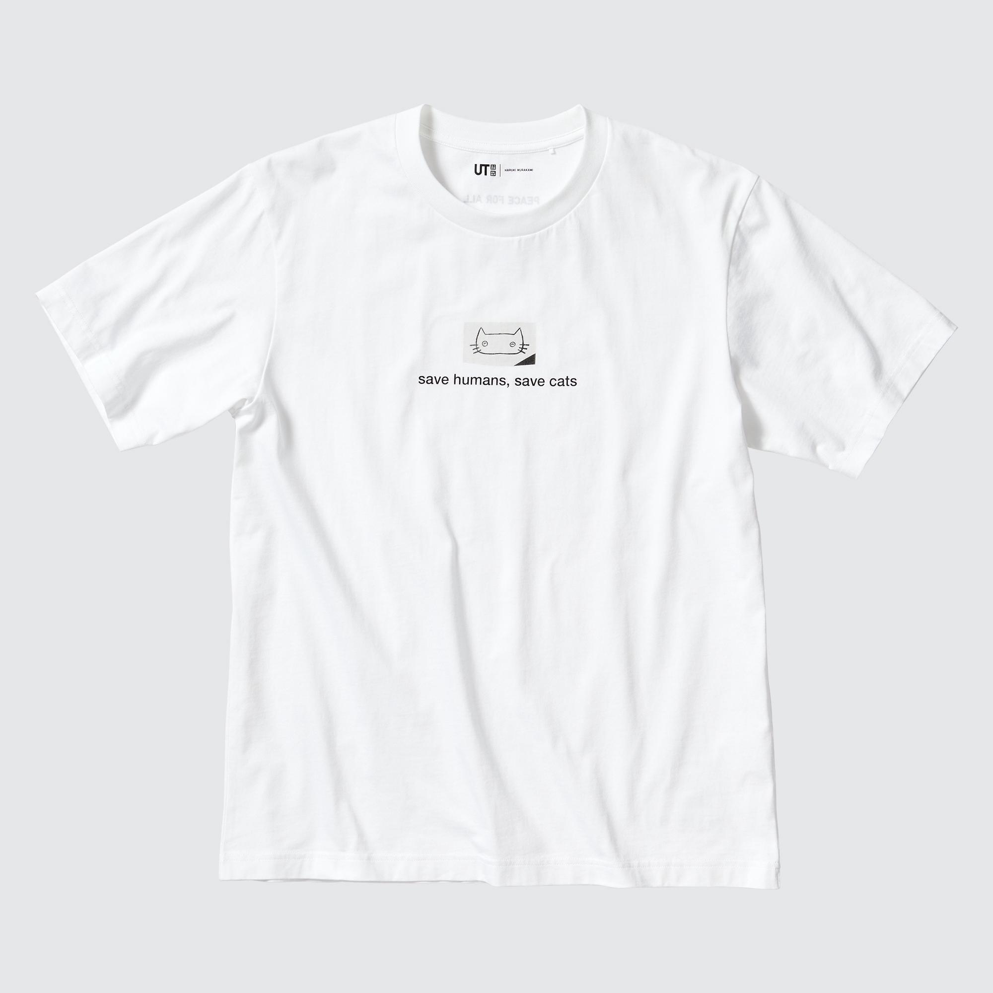 Peace For All Short-Sleeve Graphic T-Shirt (Haruki Murakami) White 2XS UNIQLO US Product Image