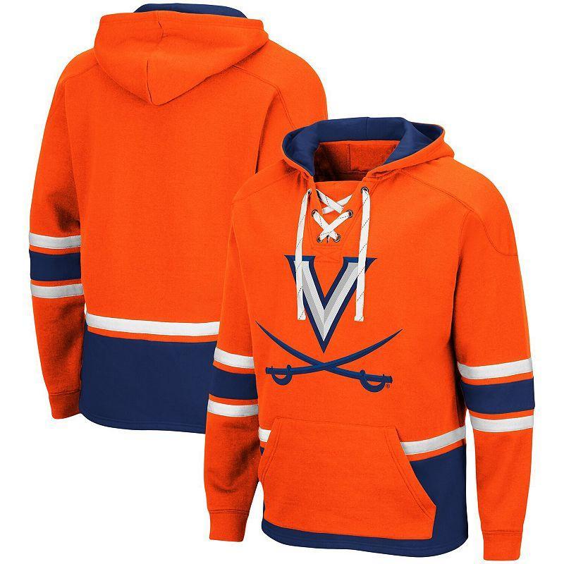 Mens Colosseum Virginia Cavaliers Lace Up 3.0 Pullover Hoodie Product Image