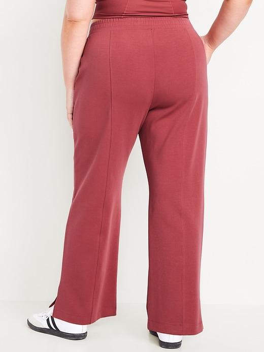 High-Waisted Dynamic Fleece Trouser Pants Product Image