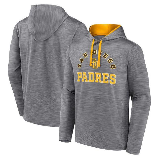 Mens Fanatics Branded Gray San Diego Padres Seven Games Pullover Hoodie Product Image