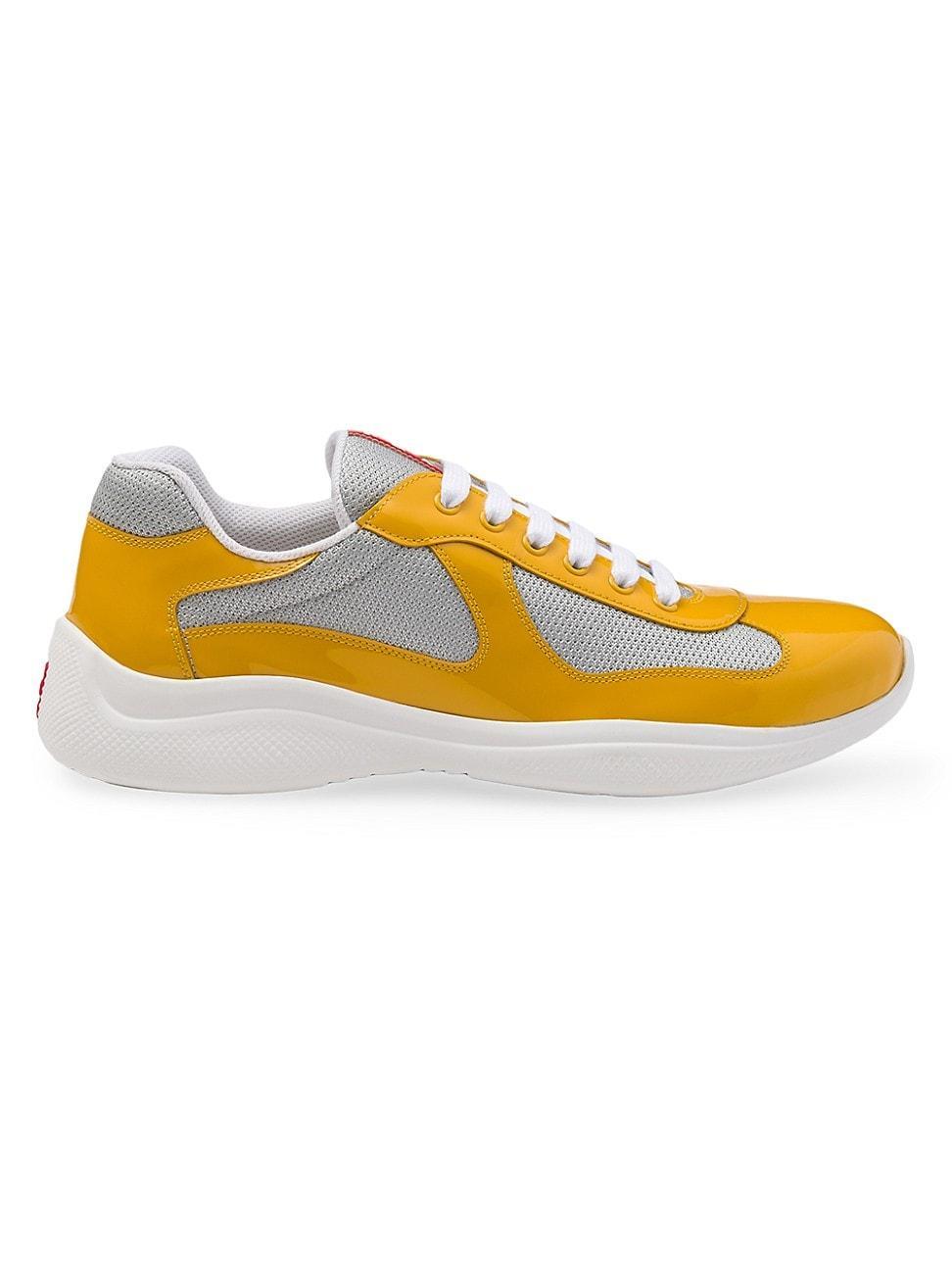 Mens Americas Cup Patent Leather Sneakers Product Image