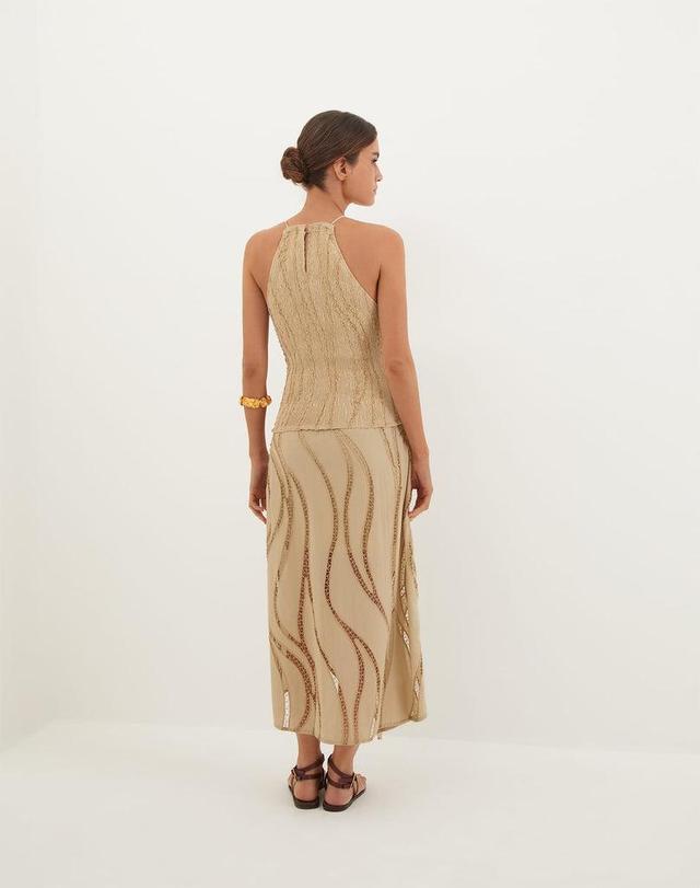 Belle Midi Dress - Santal Product Image