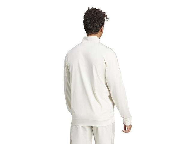 adidas Essentials Warm-Up 3-Stripes Track Jacket (Off Men's Clothing Product Image