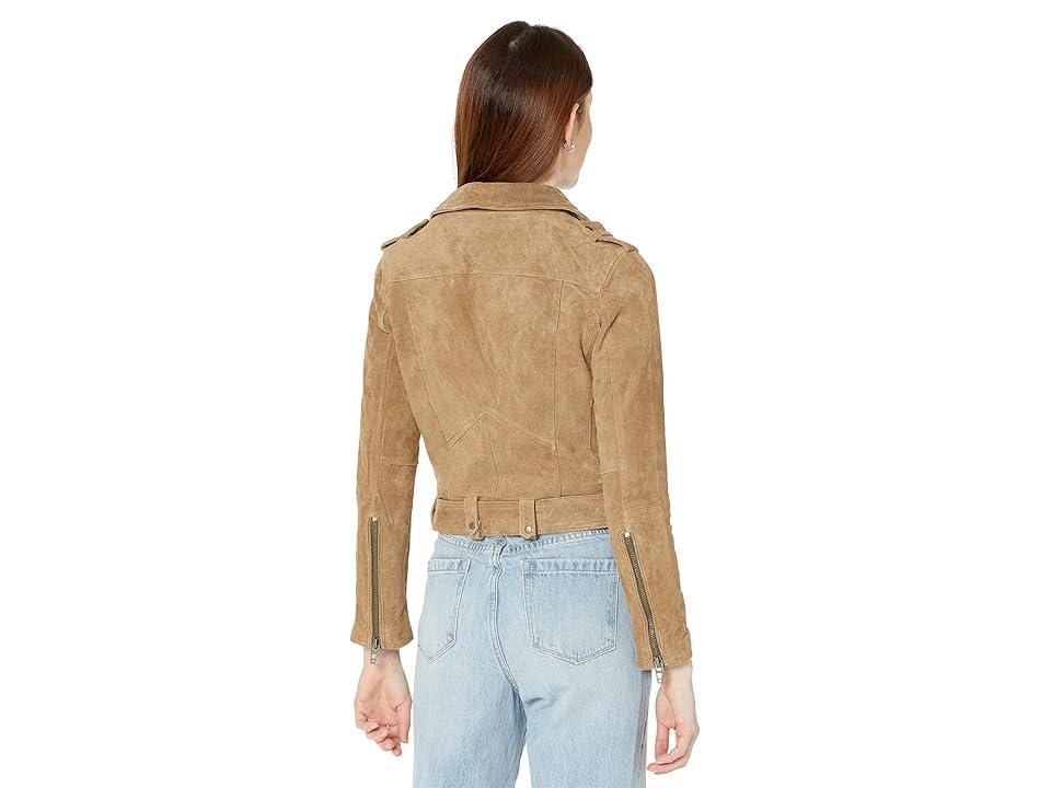 Blank NYC Suede Moto Jacket Women's Coat Product Image