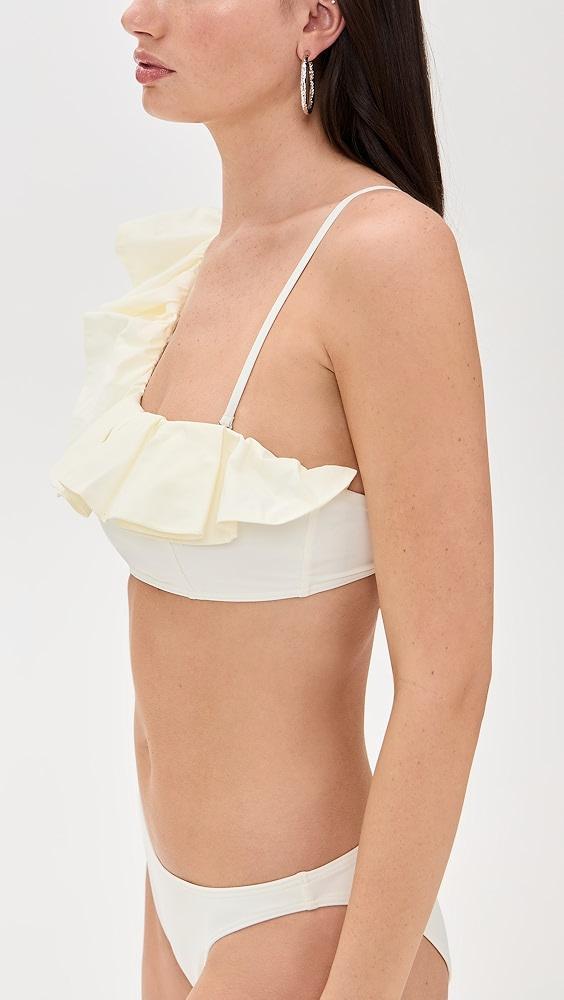 Tanya Taylor Sarita Bikini Top | Shopbop Product Image