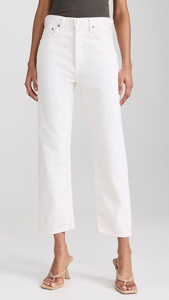 AGOLDE 90s Crop: Mid Rise Loose Straight Jeans | Shopbop Product Image