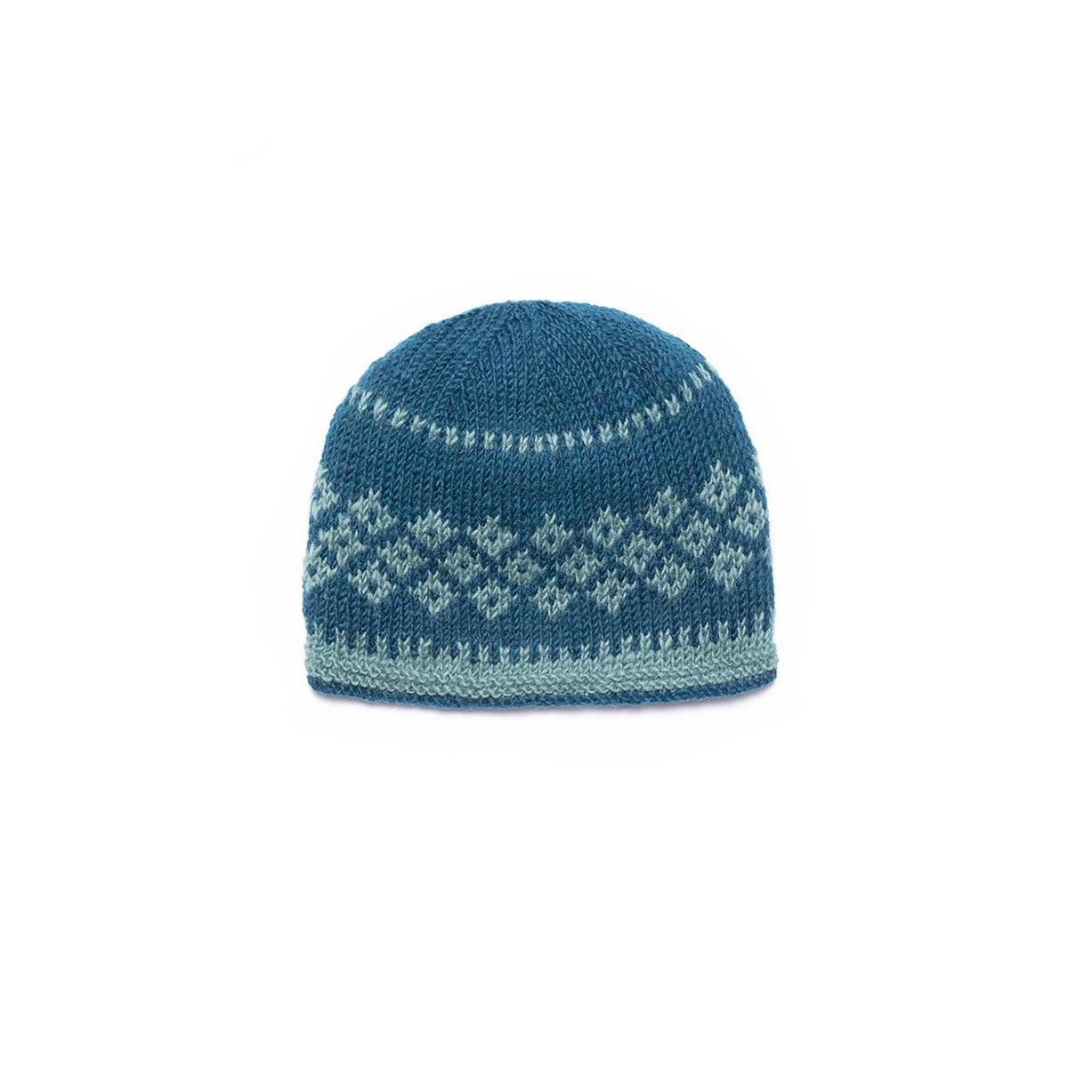 Feelgoodz Womens Artisan Hand-Knit Vail Winter Wool Beanie Hat Product Image