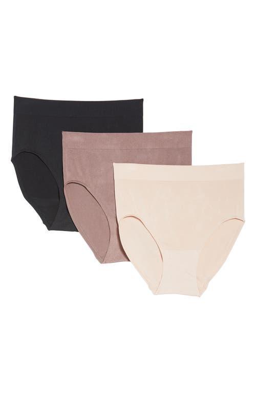 Wacoal B. Smooth Seamless Briefs, Set of 3 Product Image