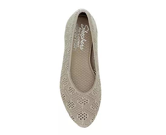 Skechers Womens Cleo 2.0 Knitty Witty Flat Product Image