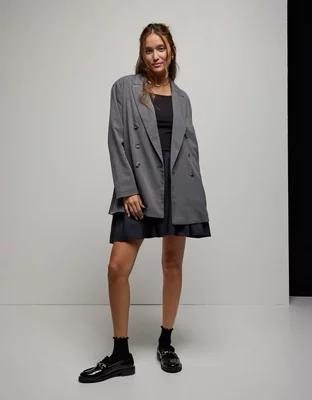 AE Oversized Double-Breasted Blazer Product Image