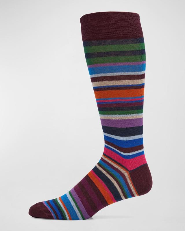 Mens Curtis Stripe 3-Pack Crew Socks Product Image