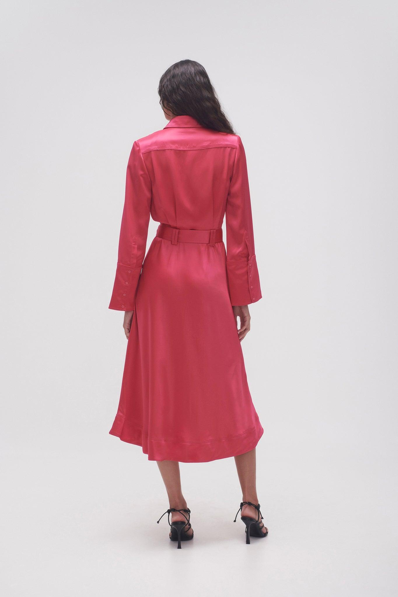 Echo Belted Midi Shirt Dress Product Image