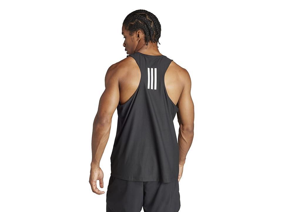 adidas Own The Run Tank Top Black S Mens Product Image