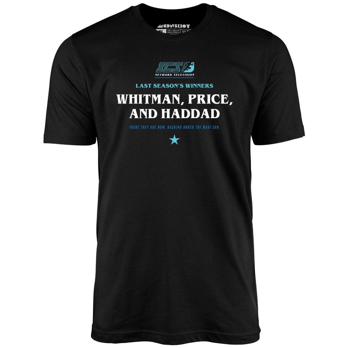 Running Man - Whitman, Price & Haddad - Unisex T-Shirt Male Product Image