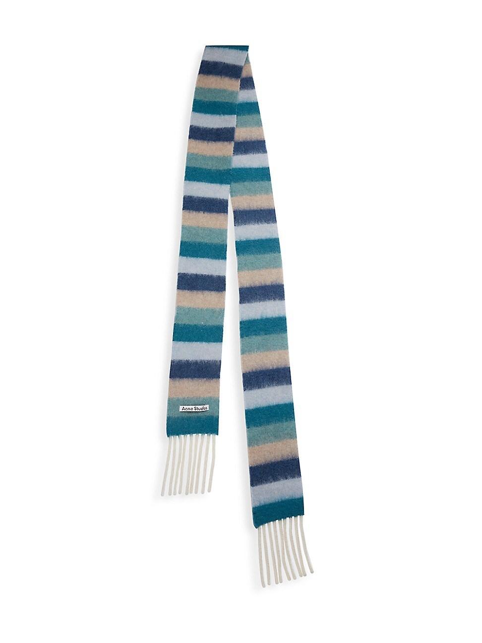 Mens Vesuvio Stripe Alpaca & Wool-Blend Scarf Product Image