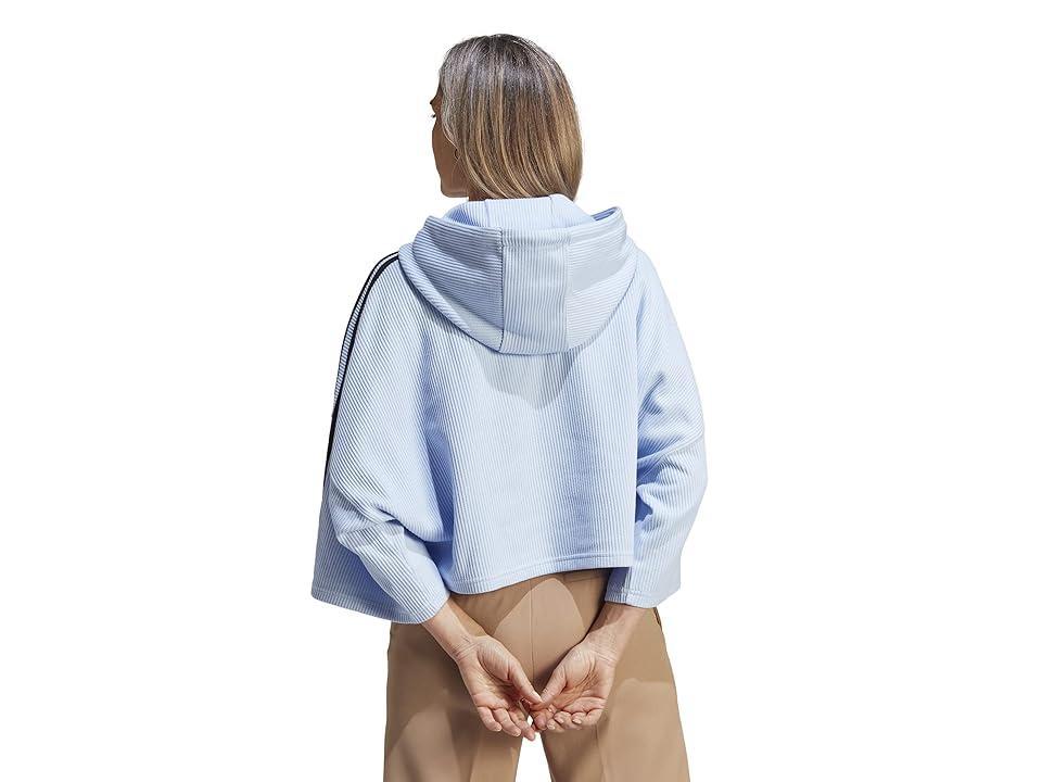 adidas Rib Crop Hoodie Product Image