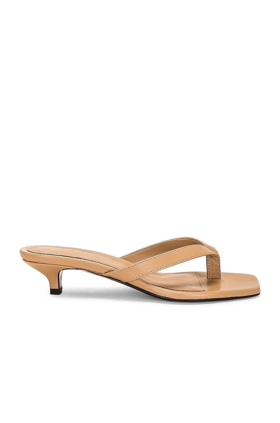 Toteme Flip-flop Heel in Tan Product Image