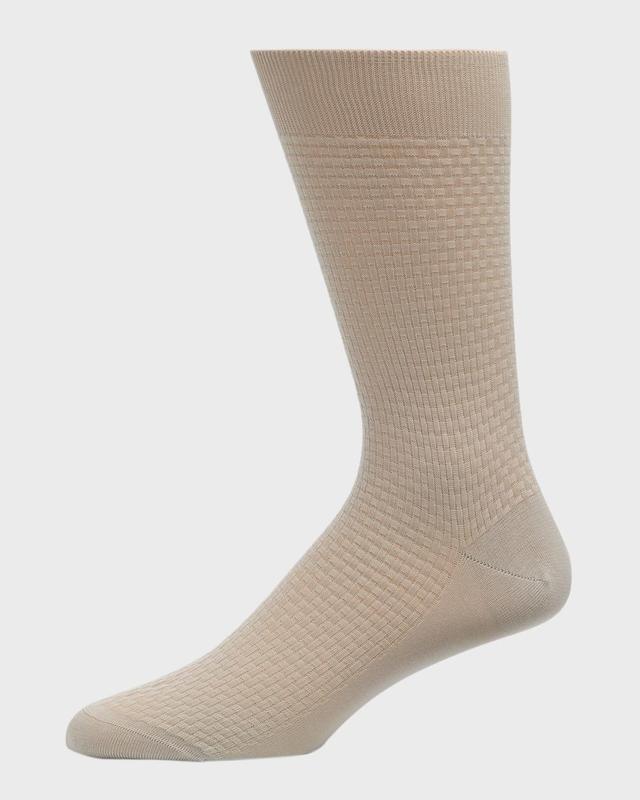 Mens Calza Corta Cotton Crew Socks Product Image