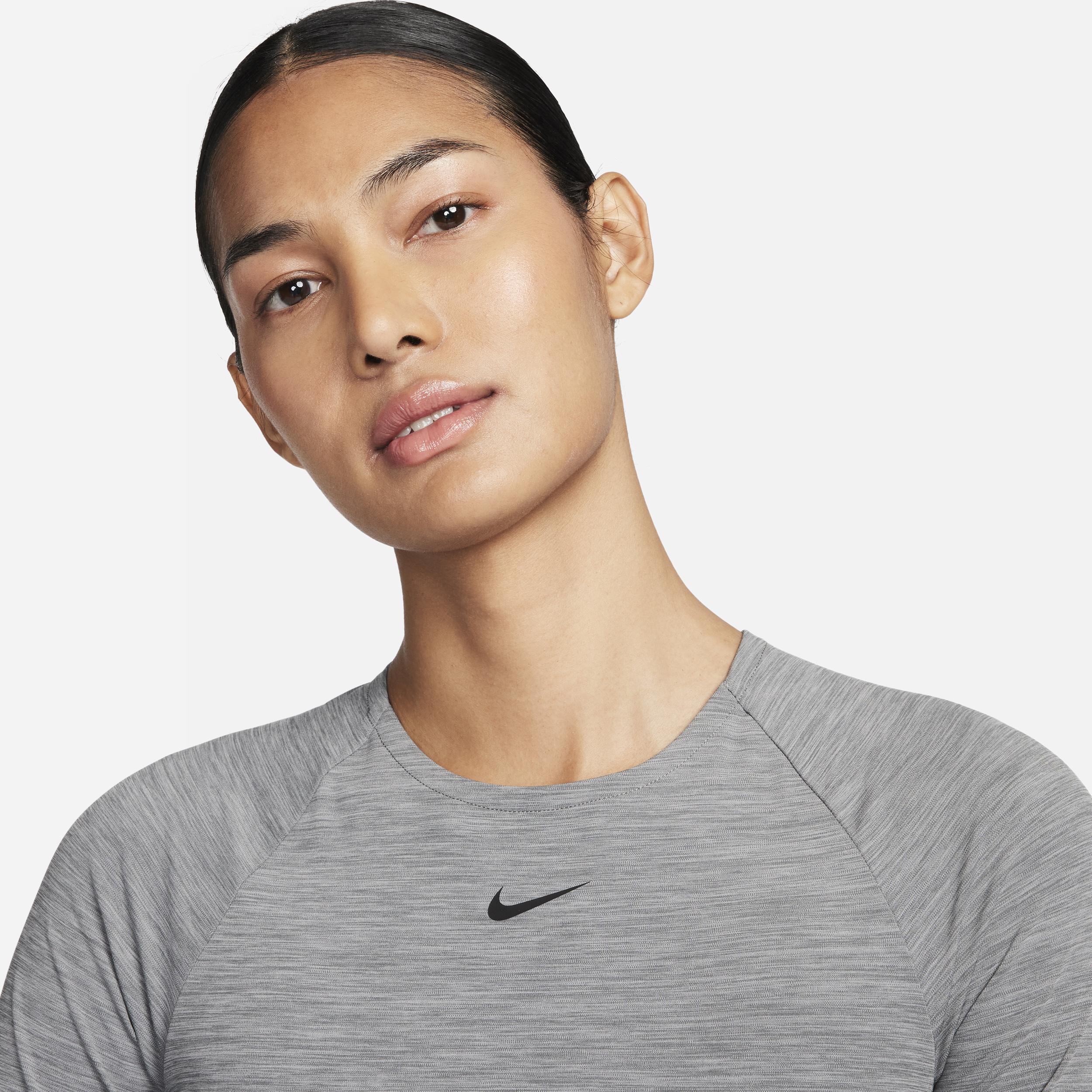 Women's Nike Pro Dri-FIT Cropped Long-Sleeve Top Product Image