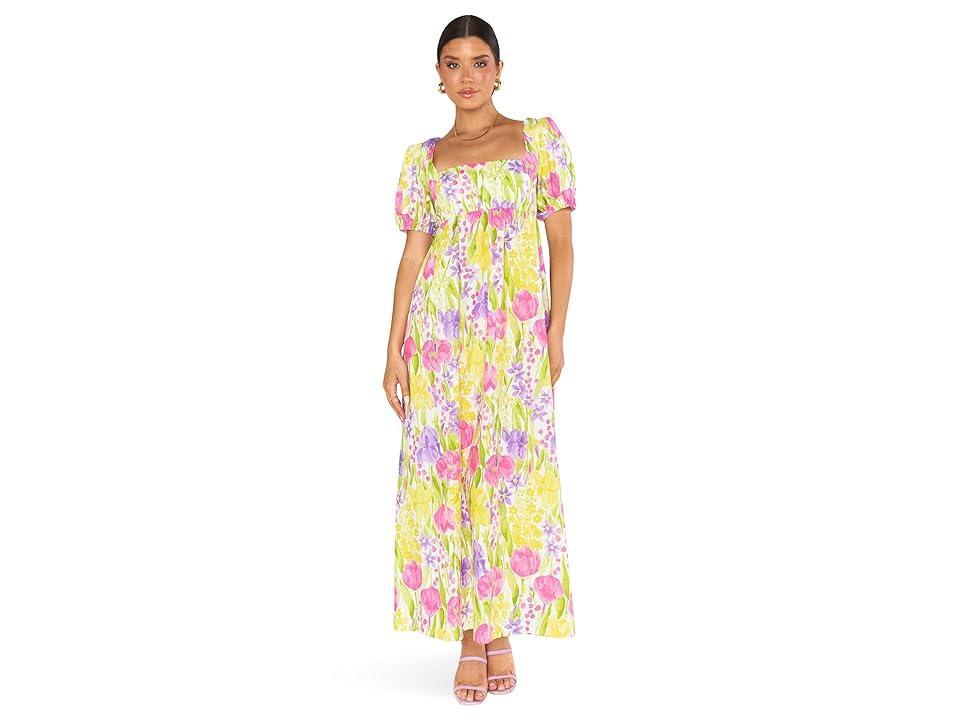 Show Me Your Mumu Smitten Midi Dress (Blooming Tulips) Women's Dress Product Image