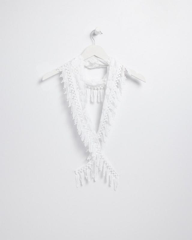 Chico's Lace Fringe Scarf Product Image