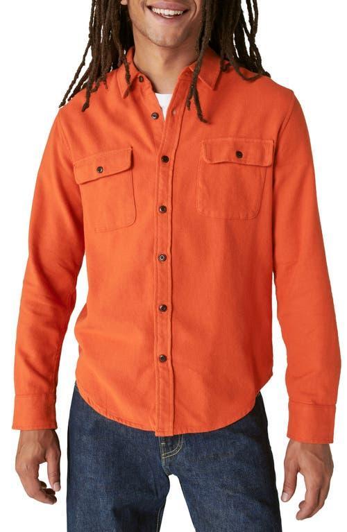 Lucky Brand Cloud Flannel Workwear Button-Up Shirt Product Image