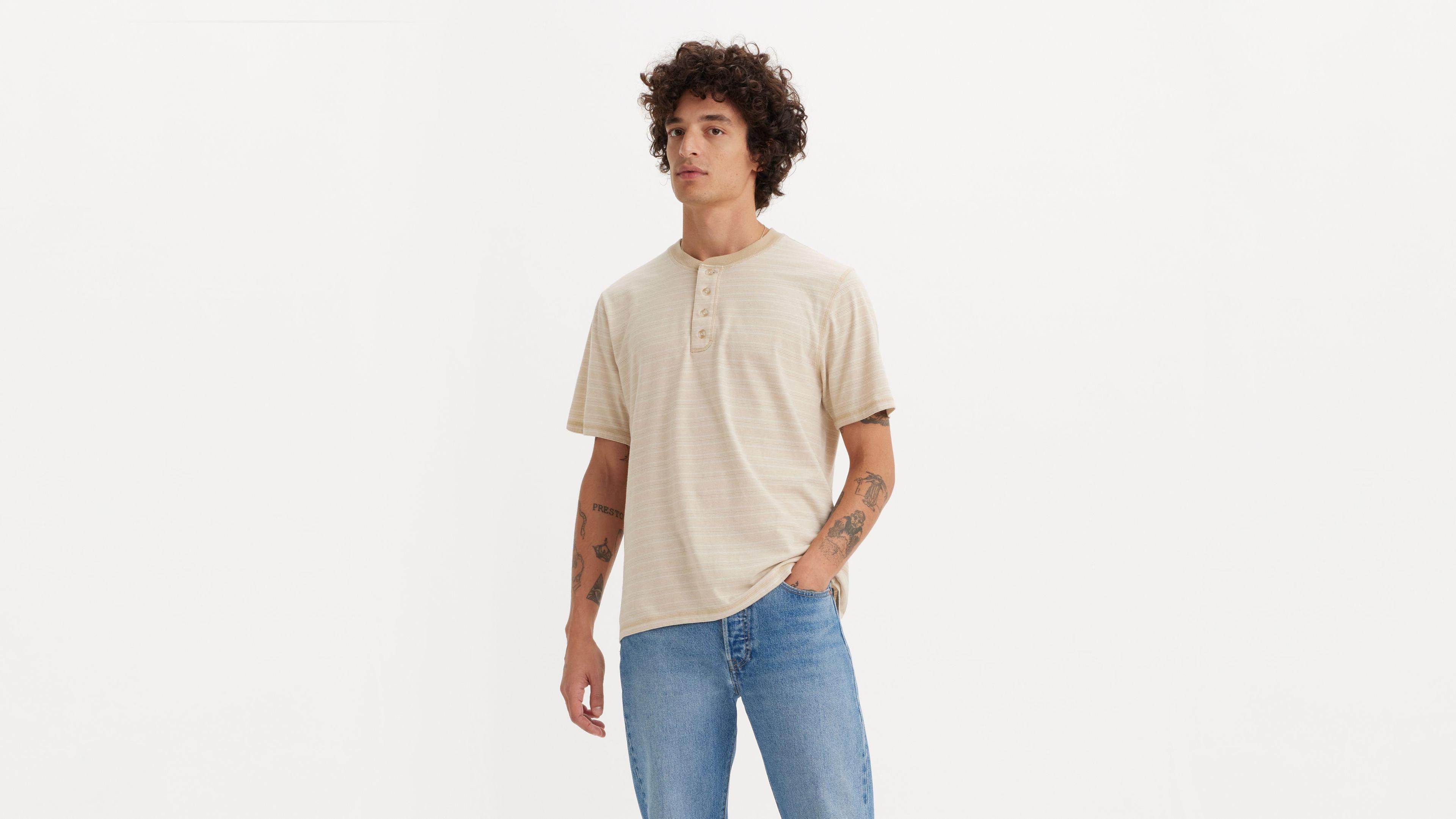 Levi's Sleeve 4 Button Henley - Men's Product Image