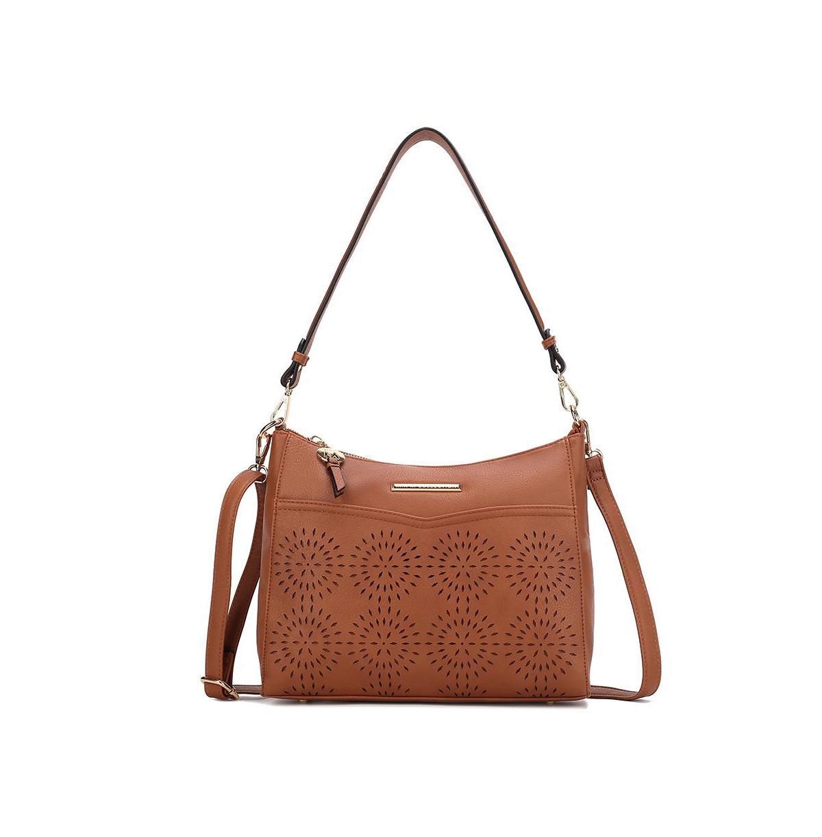 Mkf Collection Alanis Laser Cut Women s Shoulder Bag by Mia K Product Image