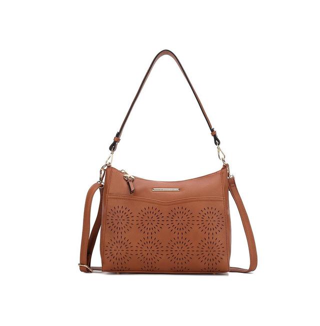 Mkf Collection Alanis Laser Cut Women s Shoulder Bag by Mia K Product Image