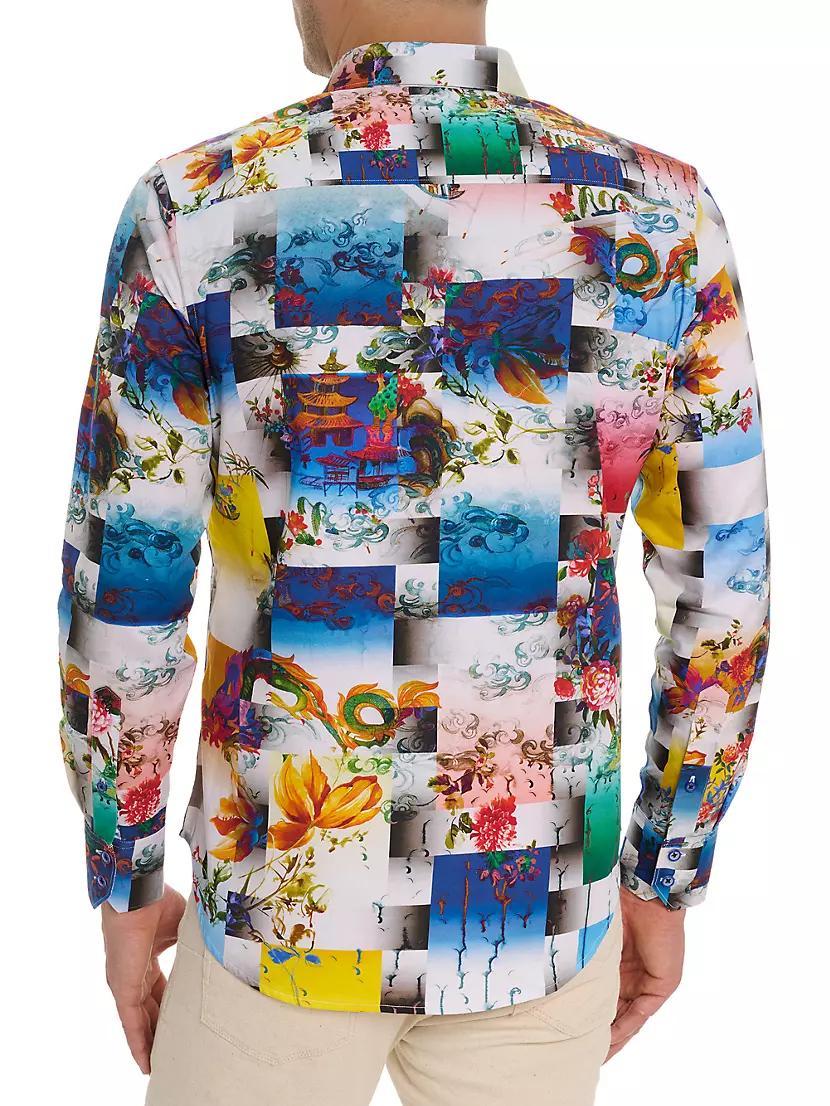 Koa Abstract Print Woven Shirt Product Image