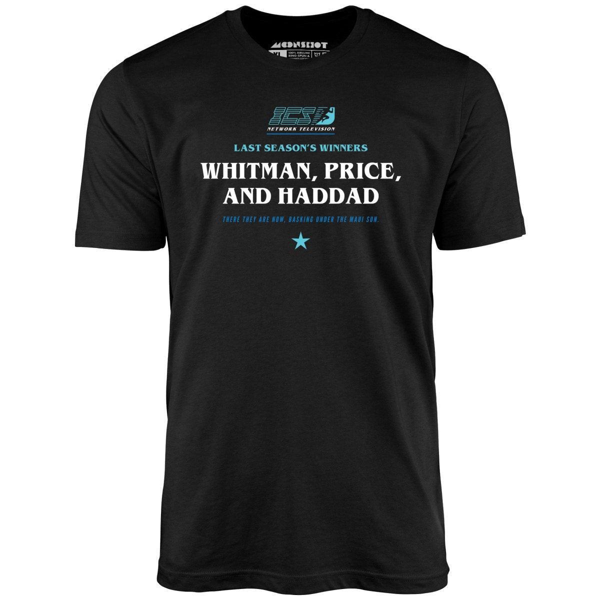 Running Man - Whitman, Price & Haddad - Unisex T-Shirt Male Product Image