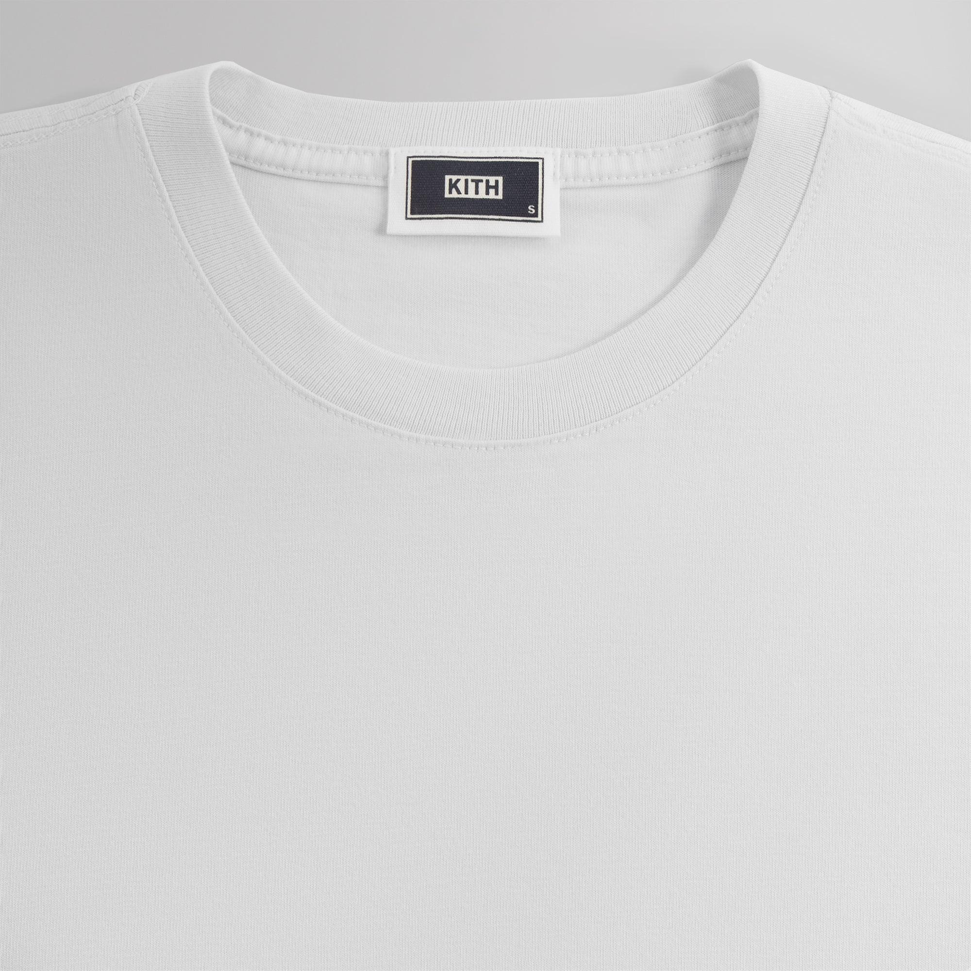 Kith Long Sleeve Vintage Tee - White Male Product Image