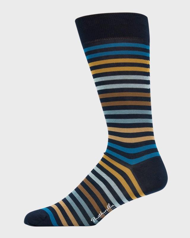 Mens Kilburn Striped Mid-Calf Socks Product Image